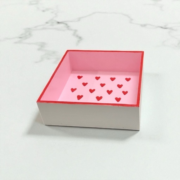 Handmade Other - Handmade Red Hearts Trinket Dish